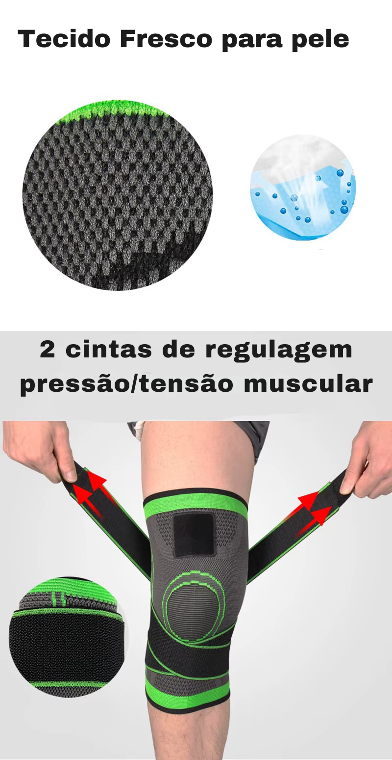 Joelheira Esportiva de Compressão - Saiph Web