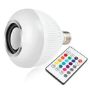 Lâmpada LED RGB Bluetooth com Caixa de Som Integrada Android/Iphone - Saiph Web