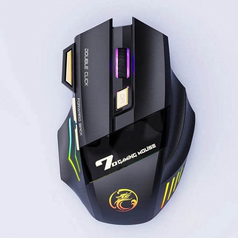 Mouse Gamer iMICE GW-X7 Dual MODE 3200 DPI - Saiph Web
