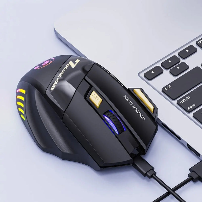 Mouse Gamer iMICE GW-X7 Dual MODE 3200 DPI - Saiph Web